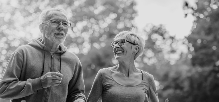 happy elderly couple image 1