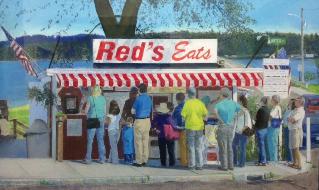 The Art of Ralph Schwarz art exhibit at 3030 Park